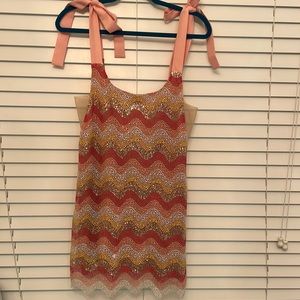 NBD Suri embroidered dress